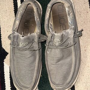 Hey Dude Men's Gray Casual Shoes